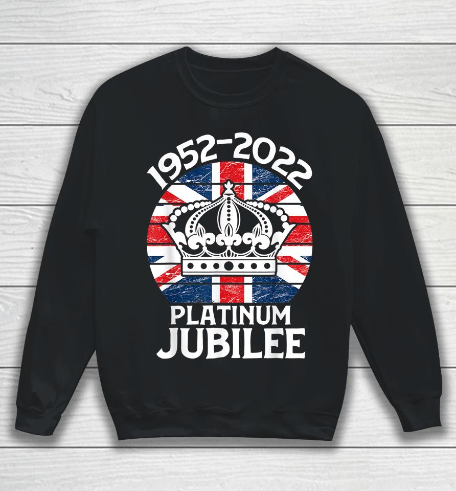 Queens Platinum Jubilee 2022 British Platinum Jubilee Sweatshirt