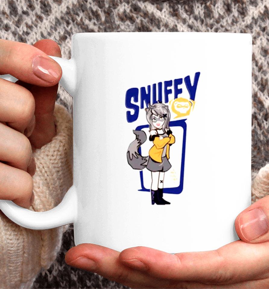 Raccoon Snuffy Retro Coffee Mug