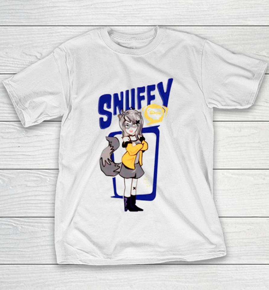Raccoon Snuffy Retro Youth T-Shirt