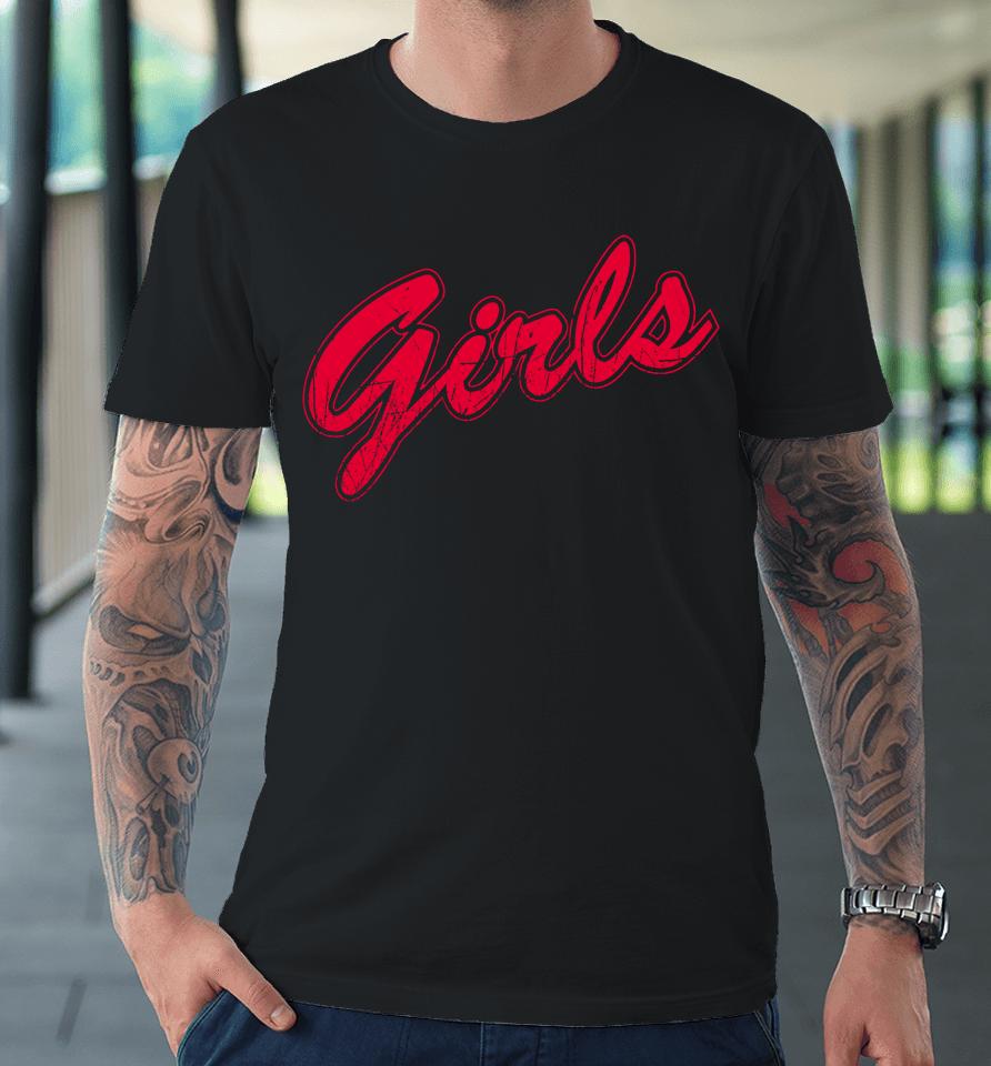 Rachel Girls Red Premium T-Shirt