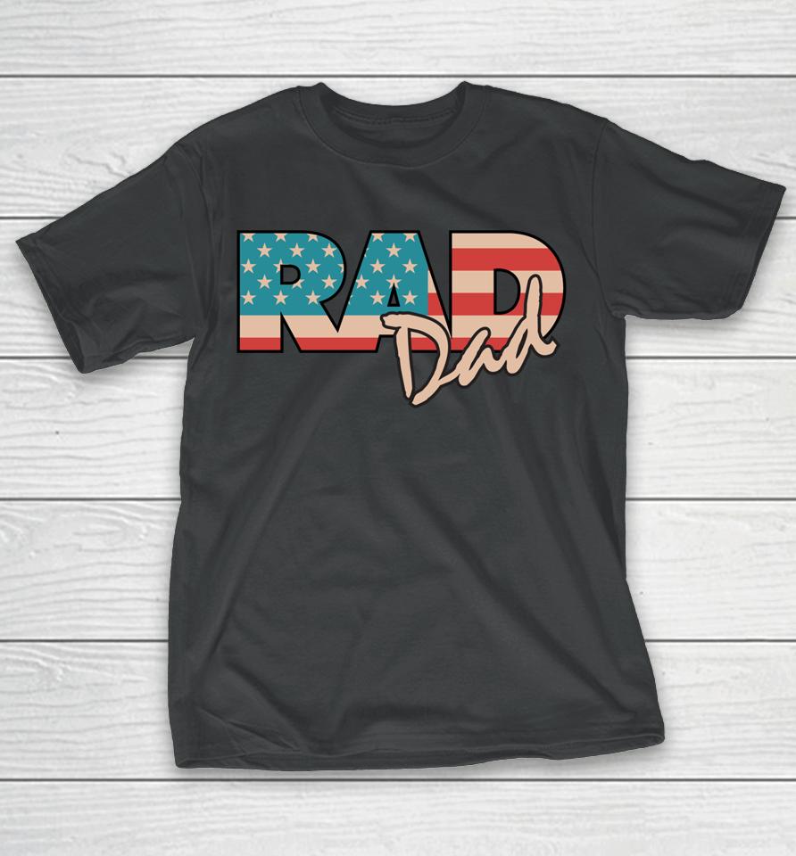 Rad Dad 1990'S Retro Gift For Farther T-Shirt