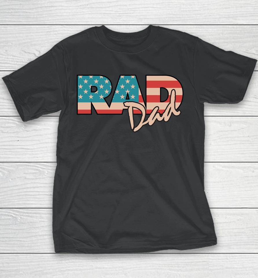 Rad Dad 1990'S Retro Gift For Farther Youth T-Shirt