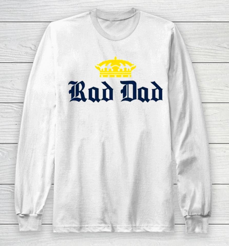 Rad Dad Cerveza Logo Long Sleeve T-Shirt