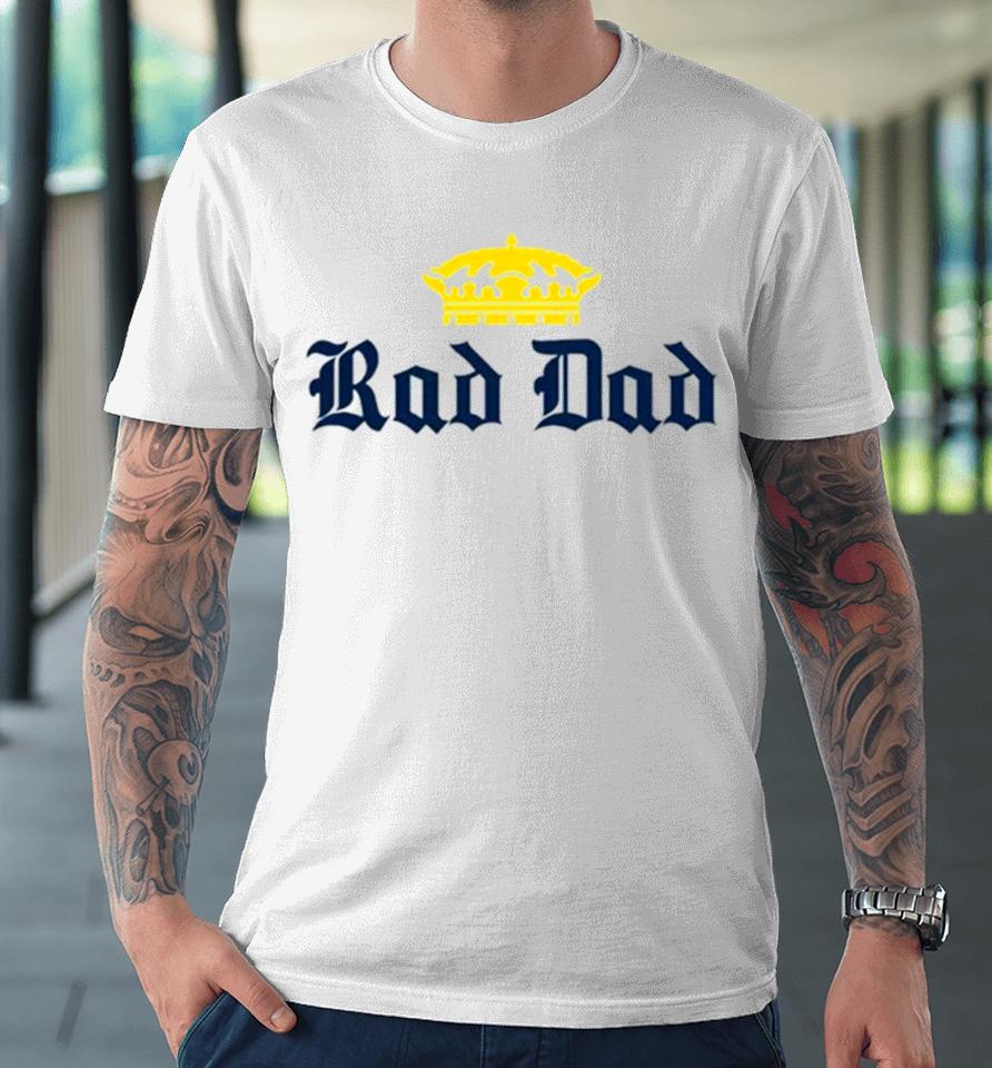 Rad Dad Cerveza Logo Premium T-Shirt