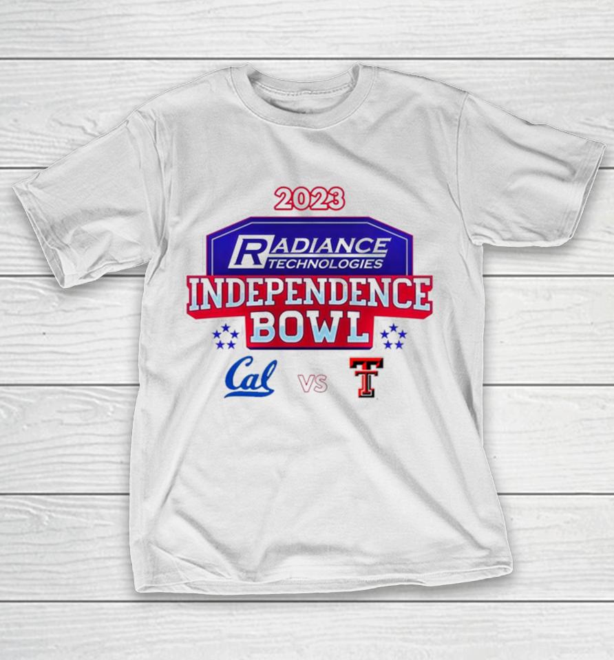 Radiance Technologies Independence Bowl California Vs Texas Tech Independence Stadium Shreveport La Espn Event T-Shirt