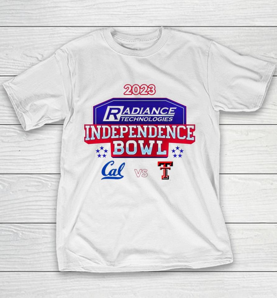 Radiance Technologies Independence Bowl California Vs Texas Tech Independence Stadium Shreveport La Espn Event Youth T-Shirt