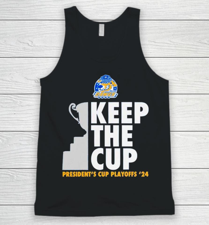 Rail Yard Dawgs Keep The Cup President’s Cup Playoffs 2024 Unisex Tank Top