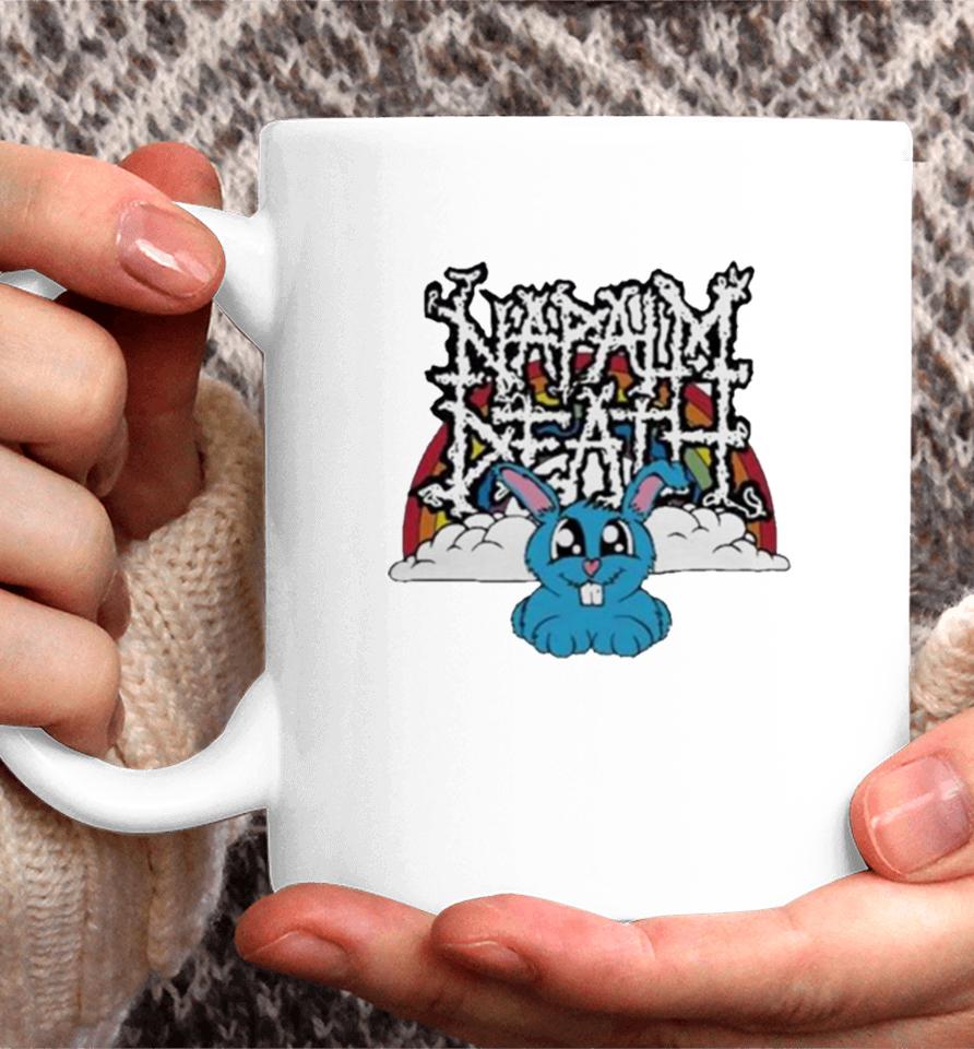 Rainbow Napalm Death Coffee Mug
