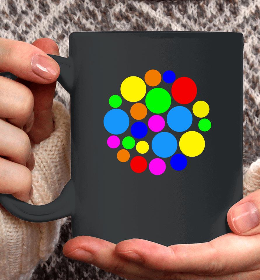 Rainbow Polka Dot International Dot Day Coffee Mug