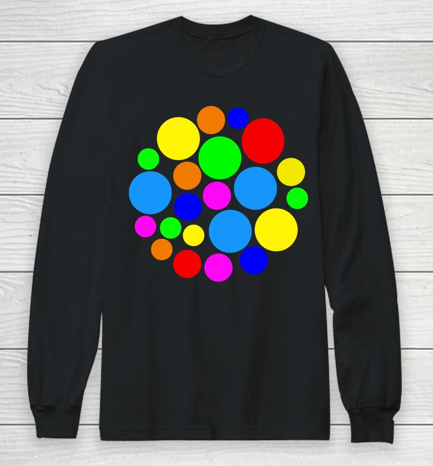 Rainbow Polka Dot International Dot Day Long Sleeve T-Shirt