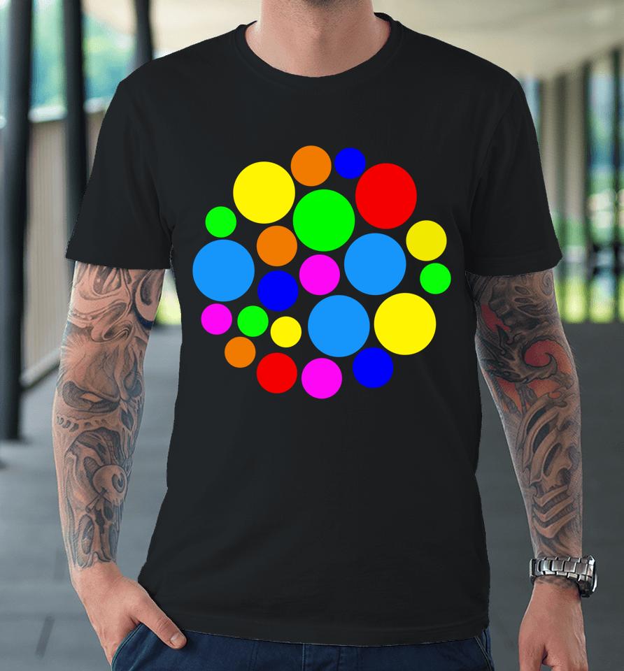 Rainbow Polka Dot International Dot Day Premium T-Shirt