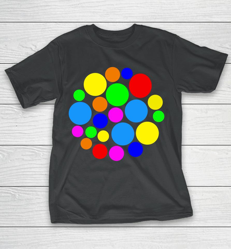 Rainbow Polka Dot International Dot Day T-Shirt