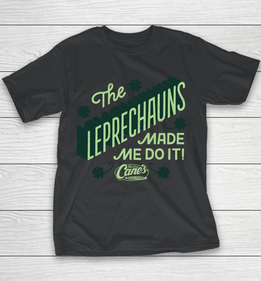 Raising Cane's The Leprechauns Made Me Do It Youth T-Shirt