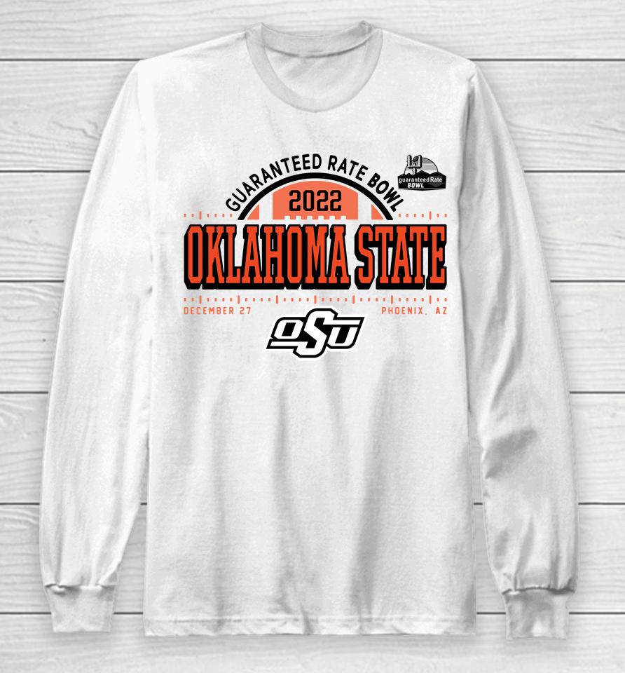 Rallyhouse Oklahoma State Orange 2022 Guaranteed Rate Bowl Long Sleeve T-Shirt