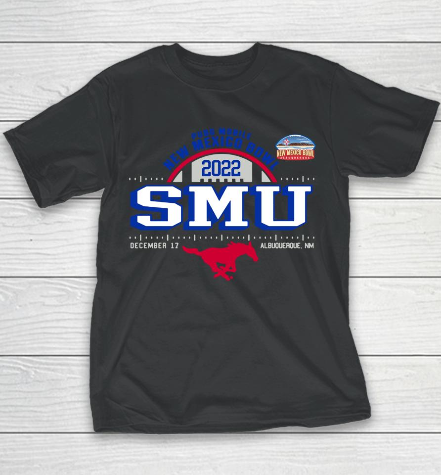 Rallyhouse Smu Mustangs New Mexico Bowl Semifinal Playoff Youth T-Shirt