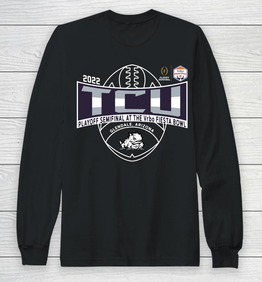 Rallyhouse Tcu Horned Frogs 2022 College Football Playoff Bound Long Sleeve T-Shirt