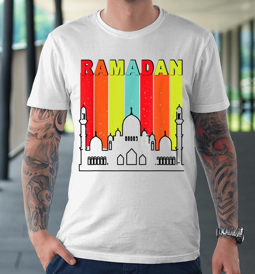 Ramadan Kareem Islamic Fasting Celebration Premium T-Shirt
