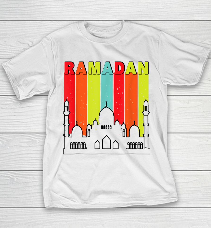 Ramadan Kareem Islamic Fasting Celebration Youth T-Shirt
