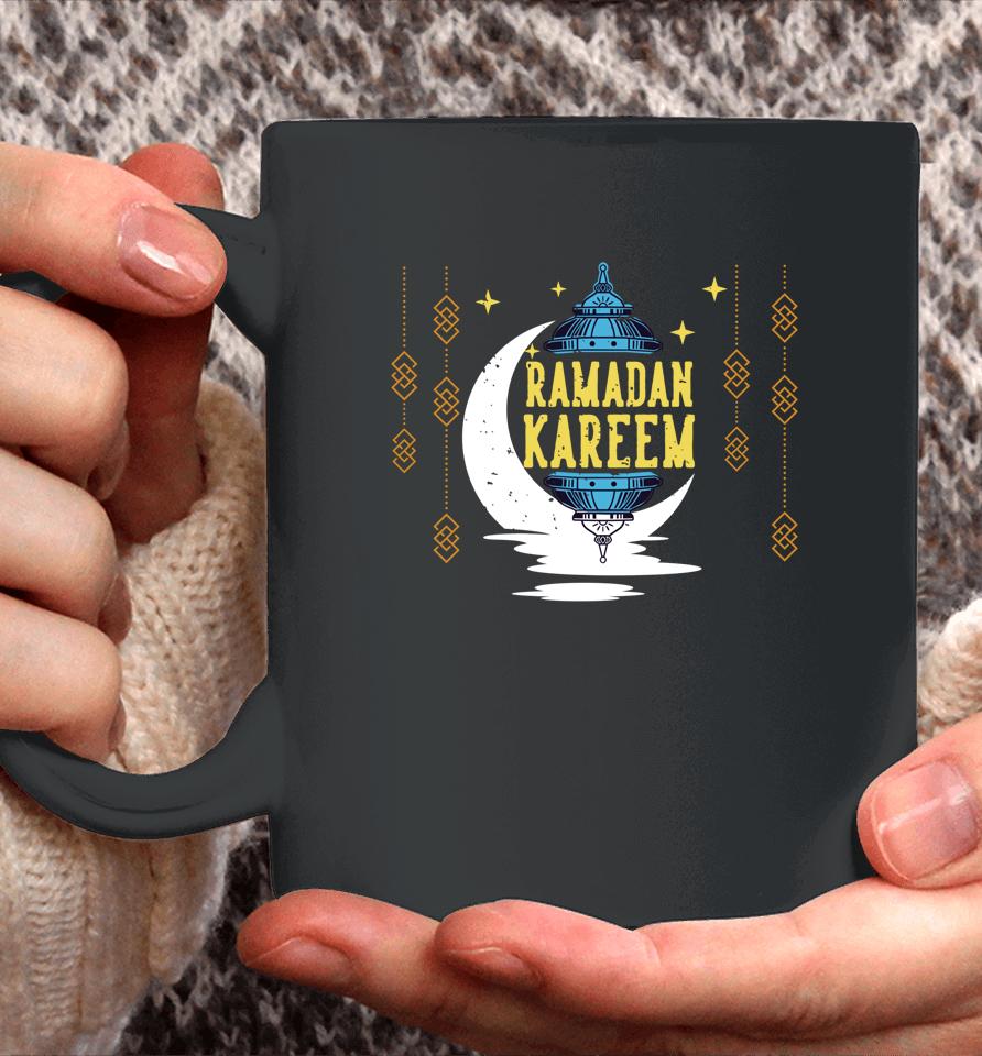 Ramadan Kareem Muslims Eid Ramadan Lantern Lights Moon Cute Coffee Mug
