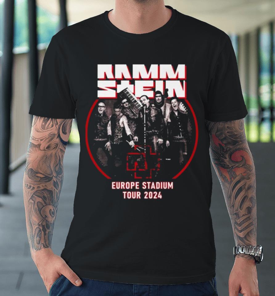 Rammstein Europe Stadium Tour 2024 Vintage Premium T-Shirt