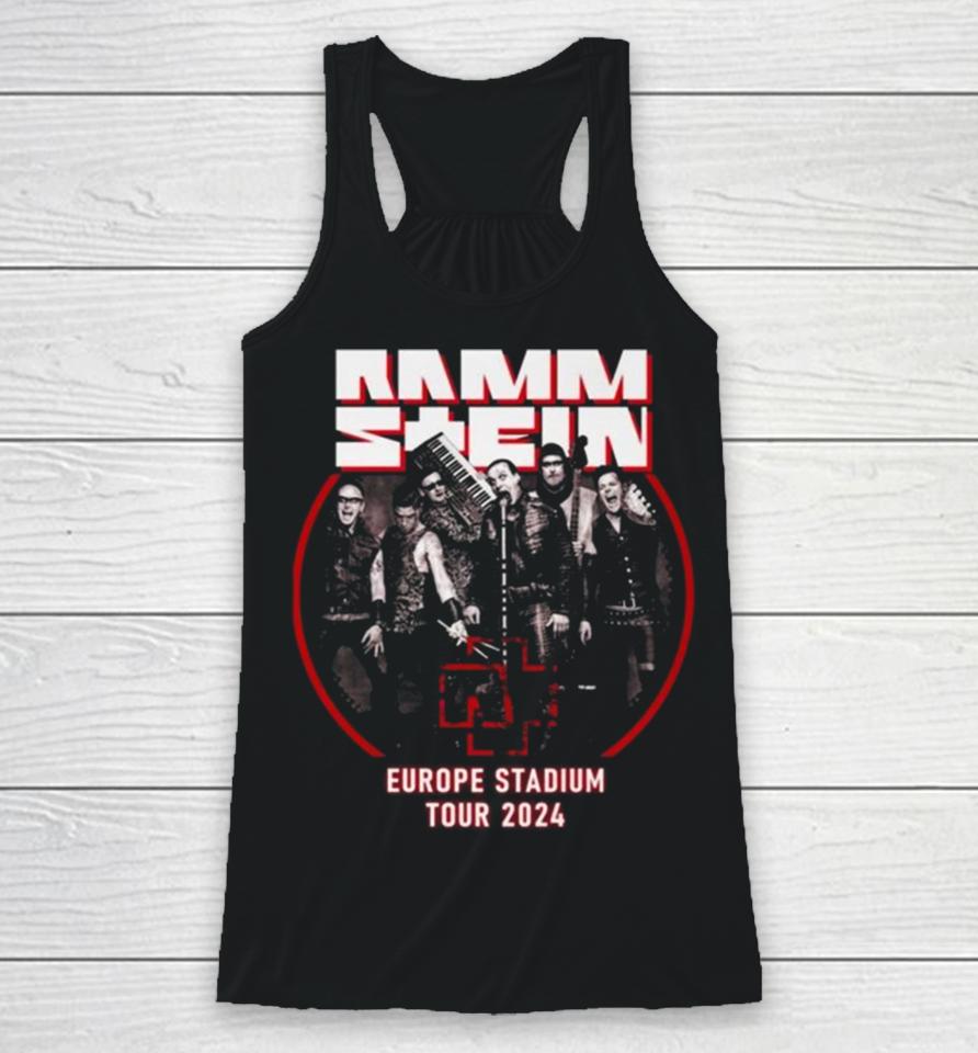 Rammstein Europe Stadium Tour 2024 Vintage Racerback Tank
