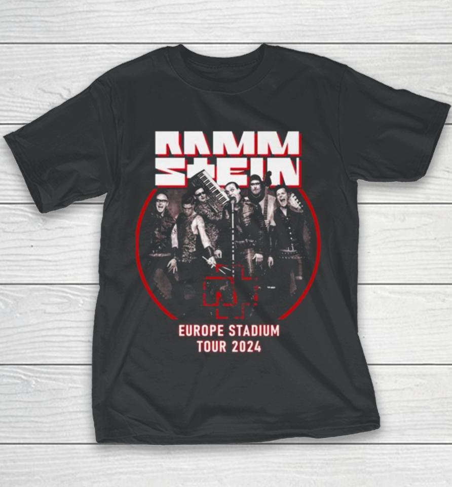 Rammstein Europe Stadium Tour 2024 Vintage Youth T-Shirt