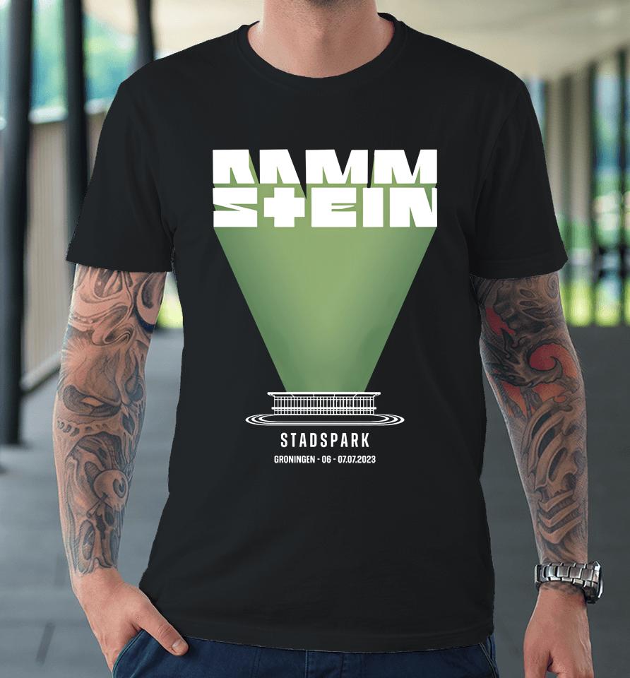 Rammstein Stadspark Europe Stadium Tour 2023 Groningen Premium T-Shirt