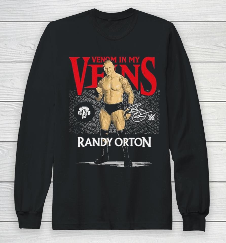 Randy Orton Venom In My Veins Signature 2024 Long Sleeve T-Shirt