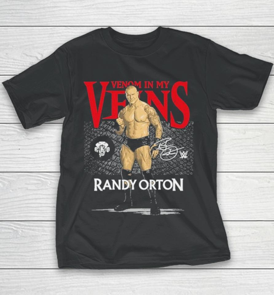 Randy Orton Venom In My Veins Signature 2024 Youth T-Shirt