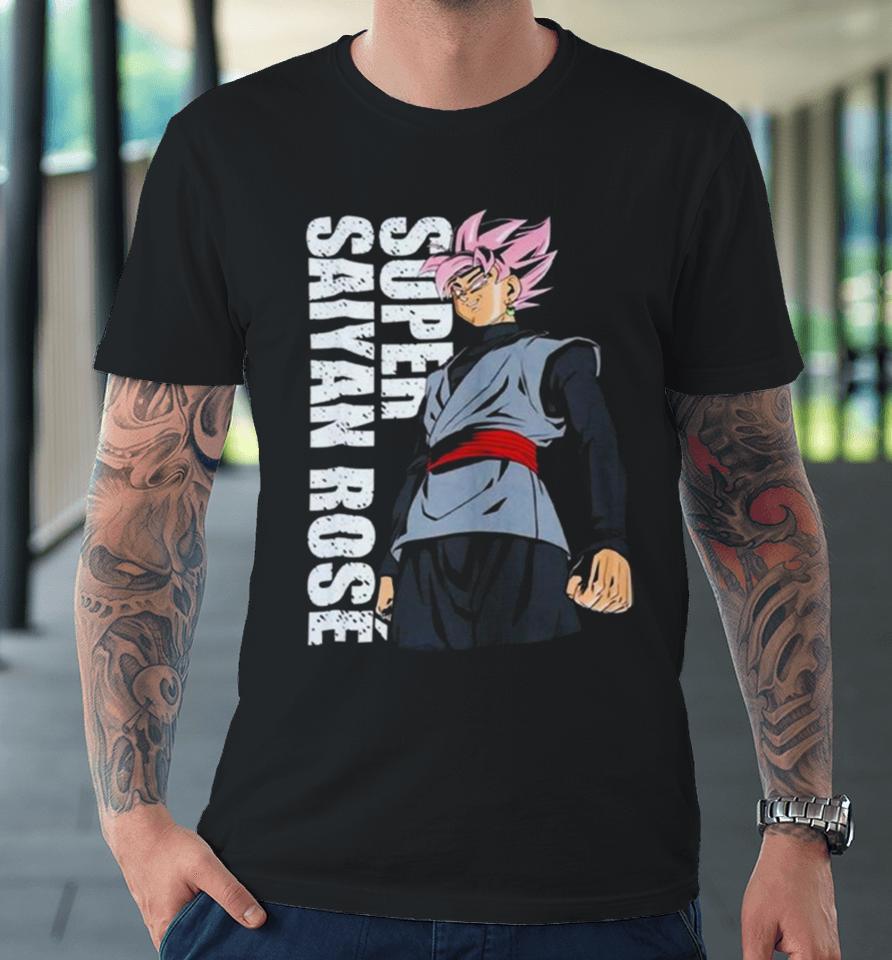 Rare Dragon Ball Super Saiyan Rose Goku Premium T-Shirt