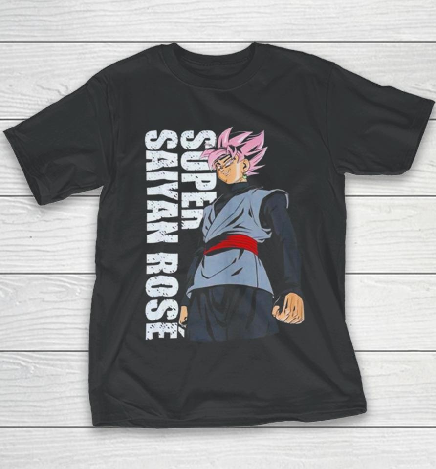 Rare Dragon Ball Super Saiyan Rose Goku Youth T-Shirt