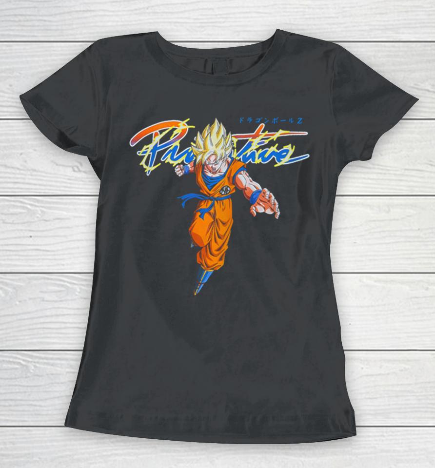 Rare Vintage Primitive Dragon Ball Z Goku Women T-Shirt