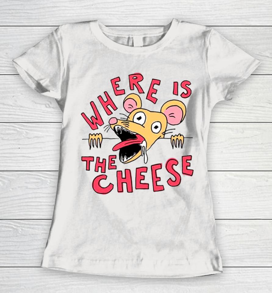Rat Where Is The Cheese Women T-Shirt