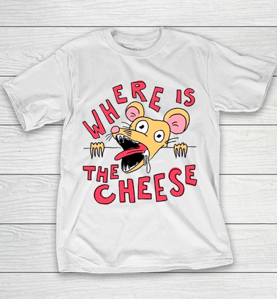 Rat Where Is The Cheese Youth T-Shirt