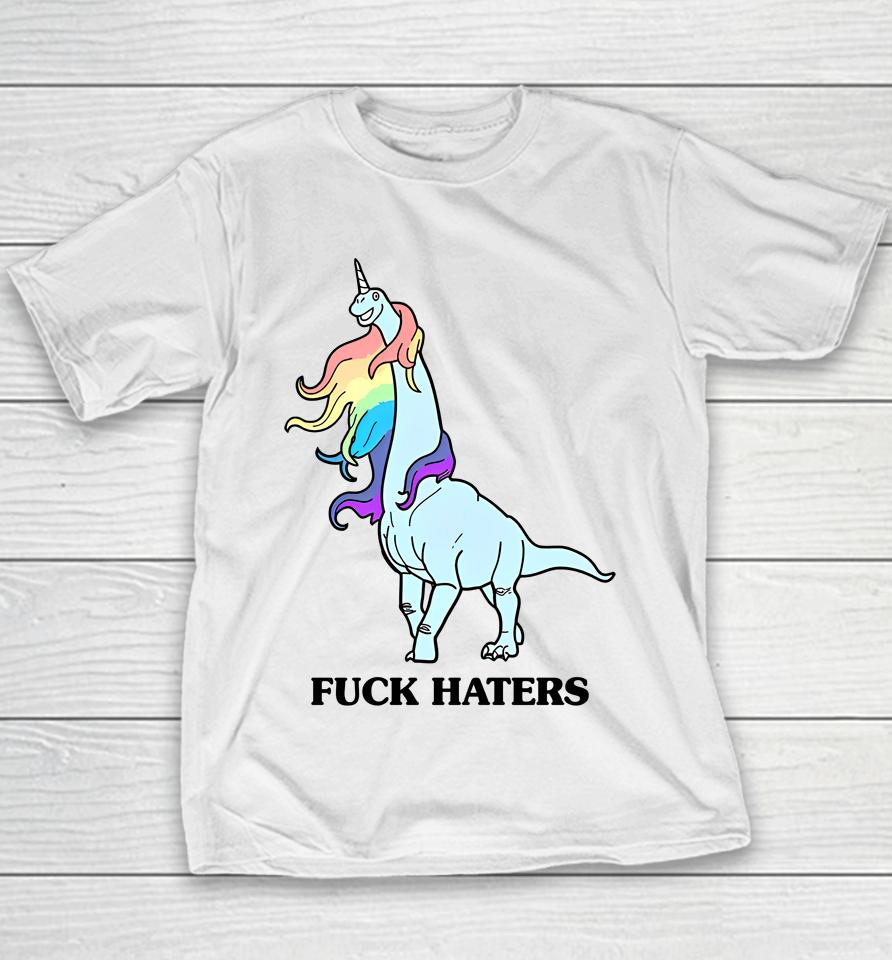 Raven Amos Fuck Haters Youth T-Shirt