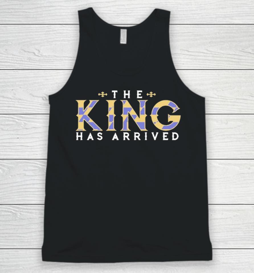 Ravens The King Has Arrived Unisex Tank Top