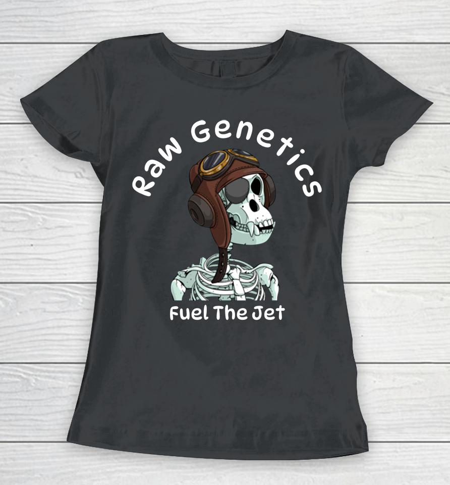 Raw Genetics Flying Apes Black 2023 Women T-Shirt