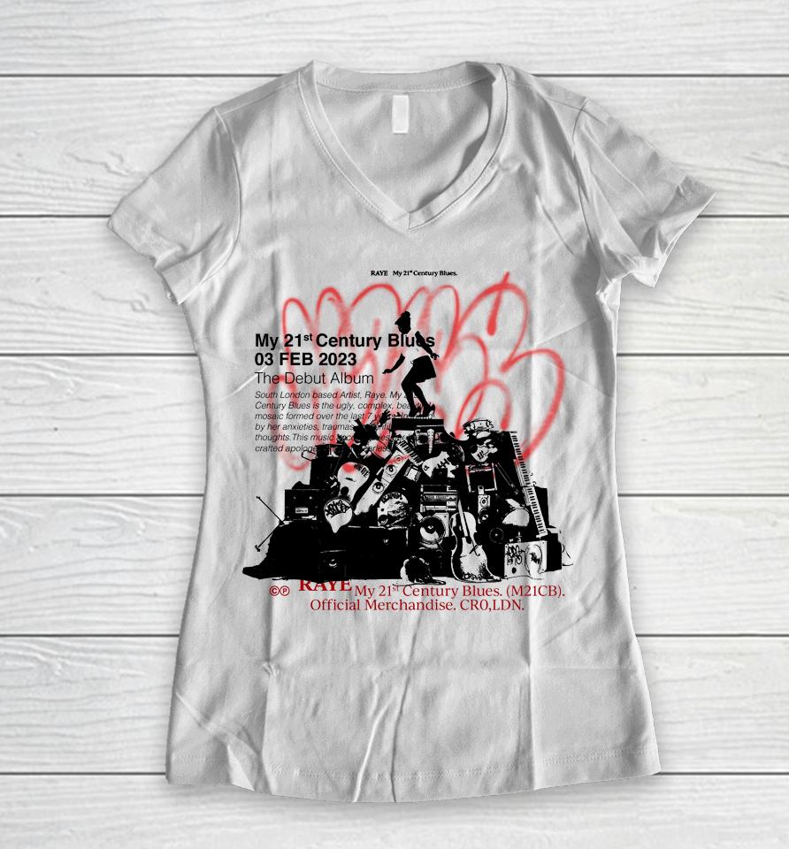 Raye M21Cb Women V-Neck T-Shirt