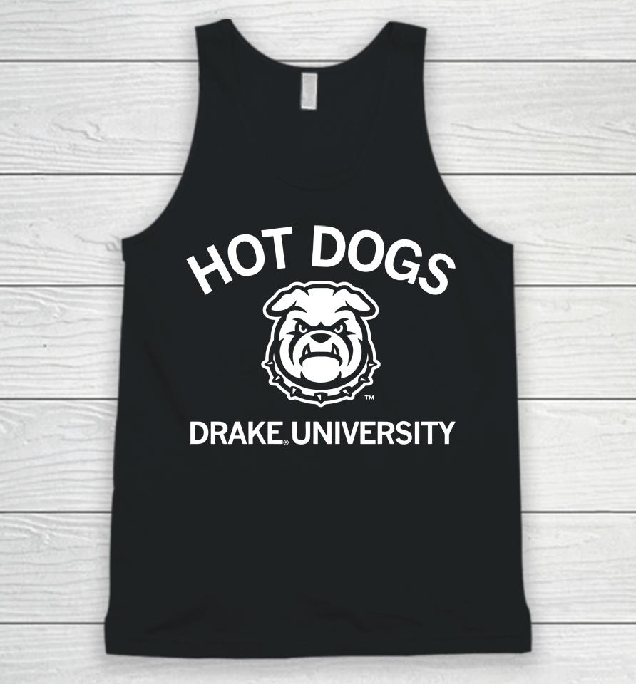 Raygun Hot Dogs Drake University Unisex Tank Top