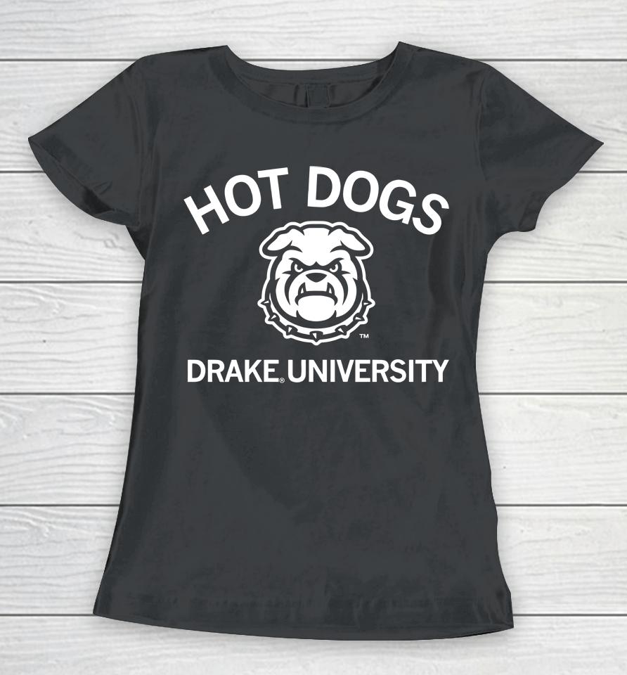 Raygun Hot Dogs Drake University Women T-Shirt