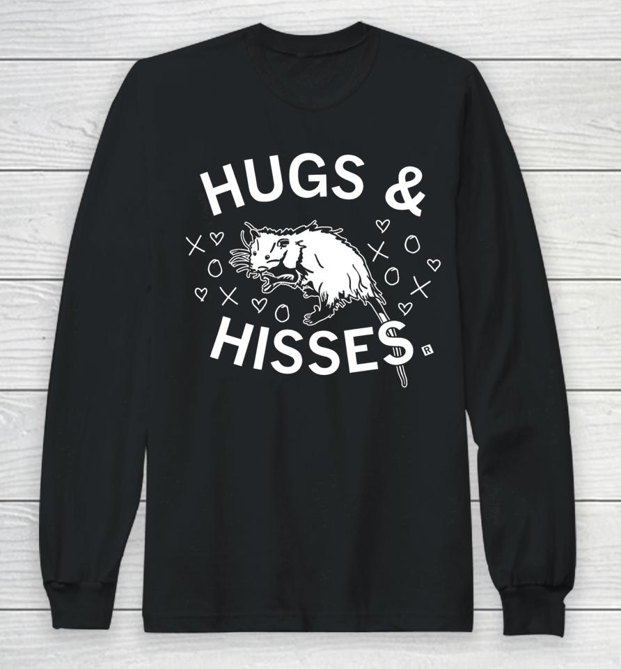 Raygunsite Store Hugs &Amp; Hisses Long Sleeve T-Shirt