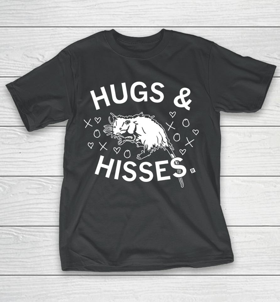 Raygunsite Store Hugs &Amp; Hisses T-Shirt