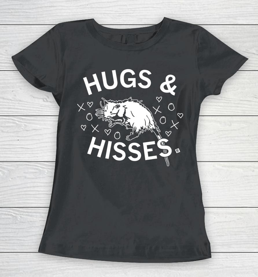 Raygunsite Store Hugs &Amp; Hisses Women T-Shirt
