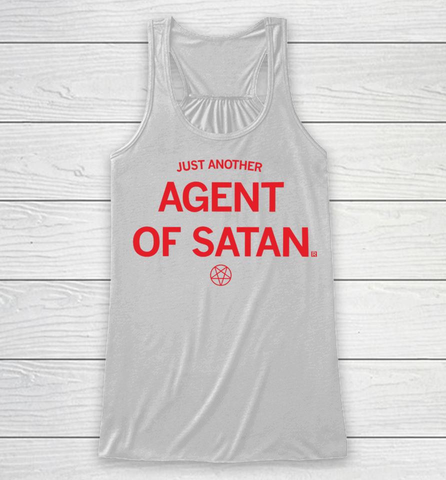 Raygunsite Store Just Another Agent Of Satan Racerback Tank