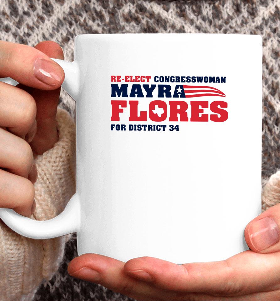 Re-Elect Congressman Mayra Flores Coffee Mug