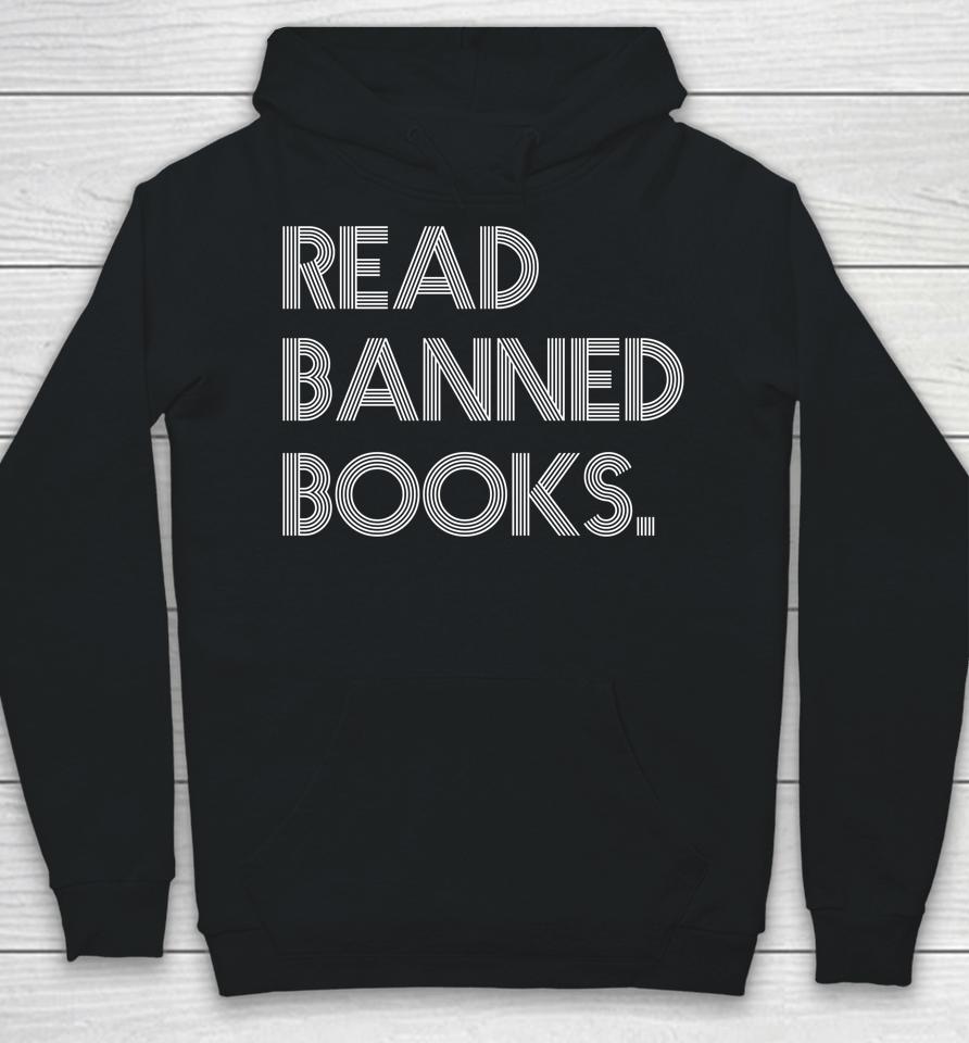 Read Banned Books Librarians Banned Books Week Retro Vintage Hoodie
