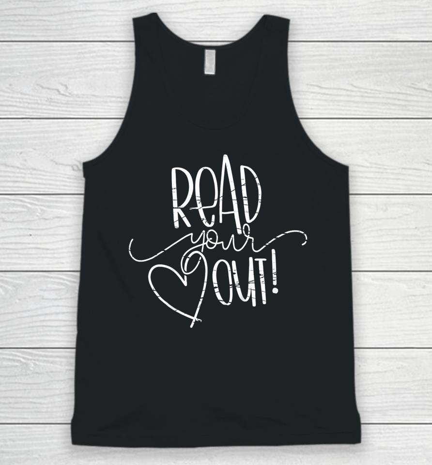 Read Your Heart Out Unisex Tank Top