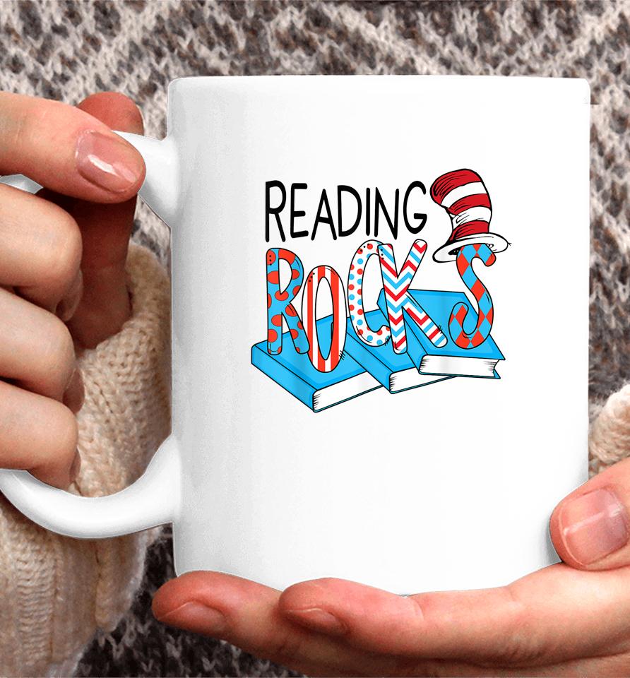 Reading Rocks Book Coffee Mug