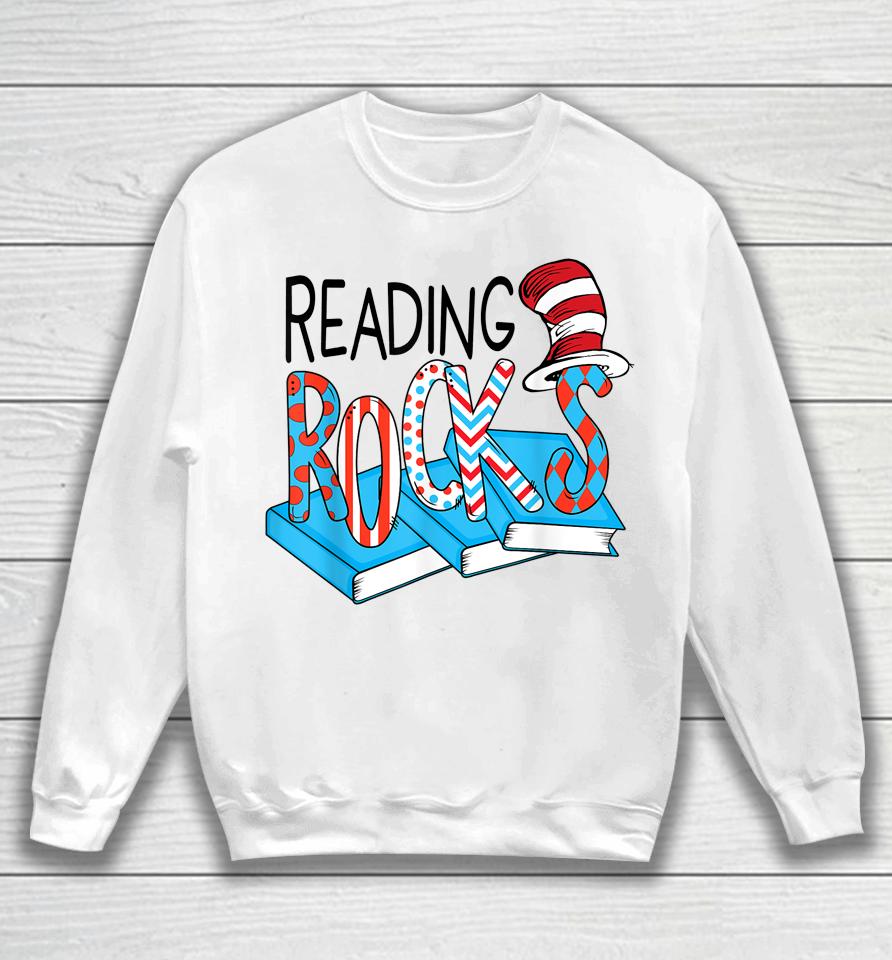 Reading Rocks Book Sweatshirt