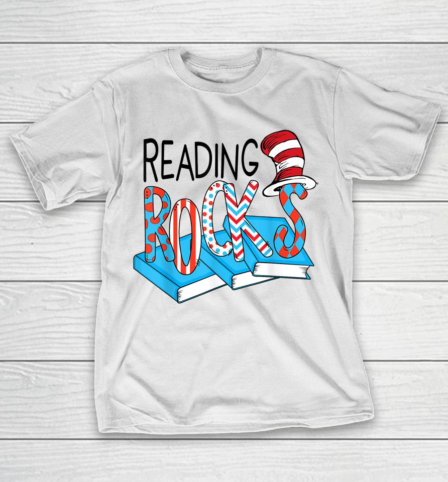 Reading Rocks Book T-Shirt